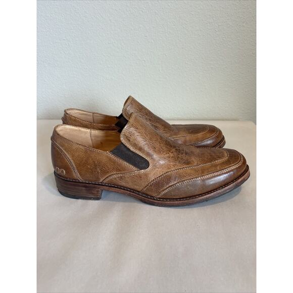 Bed Stu Men’s Scoria Cobbler Brown Leathers Loafers Slip On Size 11 - Picture 1 of 9